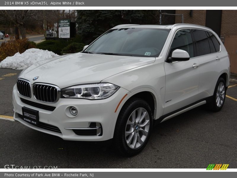 Alpine White / Black 2014 BMW X5 xDrive35i