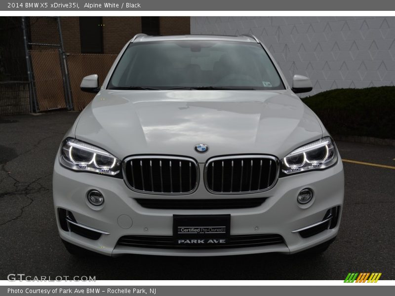 Alpine White / Black 2014 BMW X5 xDrive35i