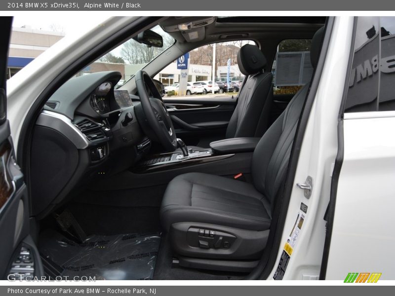 Alpine White / Black 2014 BMW X5 xDrive35i