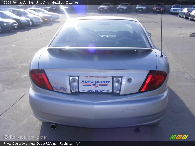 Ultra Silver Metallic / Graphite 2003 Pontiac Sunfire