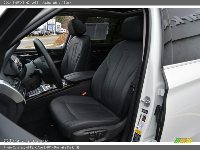 Alpine White / Black 2014 BMW X5 xDrive35i