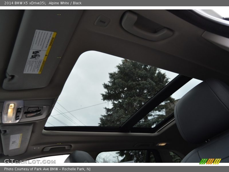 Alpine White / Black 2014 BMW X5 xDrive35i