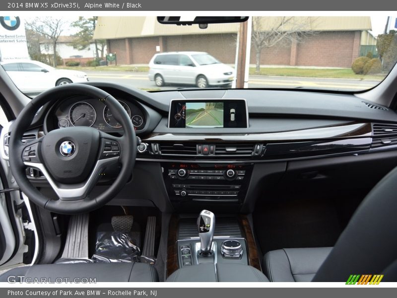 Alpine White / Black 2014 BMW X5 xDrive35i