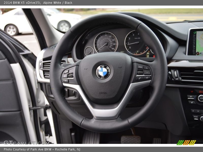 Alpine White / Black 2014 BMW X5 xDrive35i