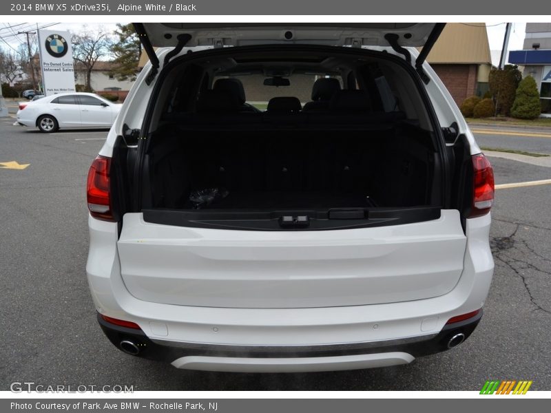 Alpine White / Black 2014 BMW X5 xDrive35i