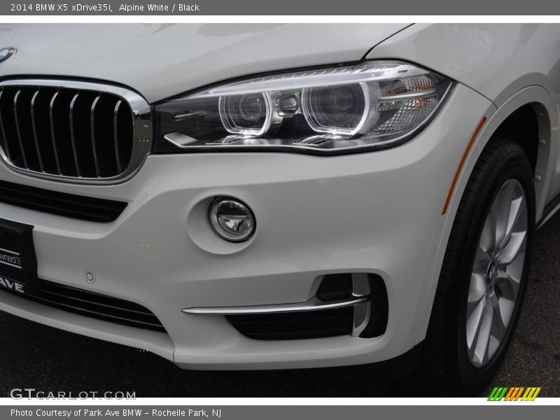 Alpine White / Black 2014 BMW X5 xDrive35i