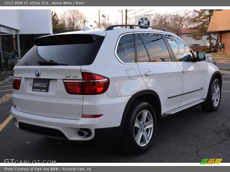 Alpine White / Black 2013 BMW X5 xDrive 35d