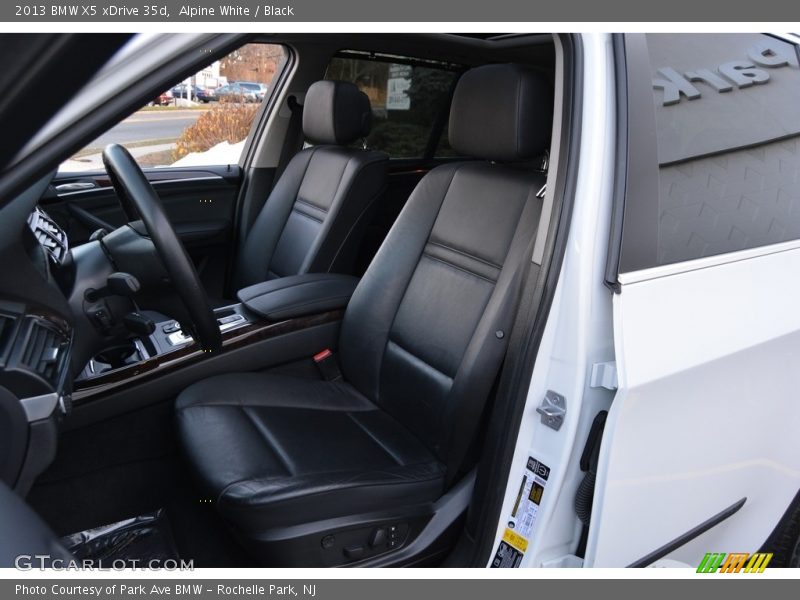Alpine White / Black 2013 BMW X5 xDrive 35d