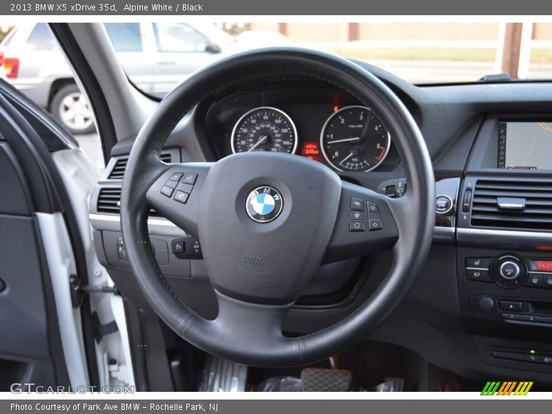 Alpine White / Black 2013 BMW X5 xDrive 35d