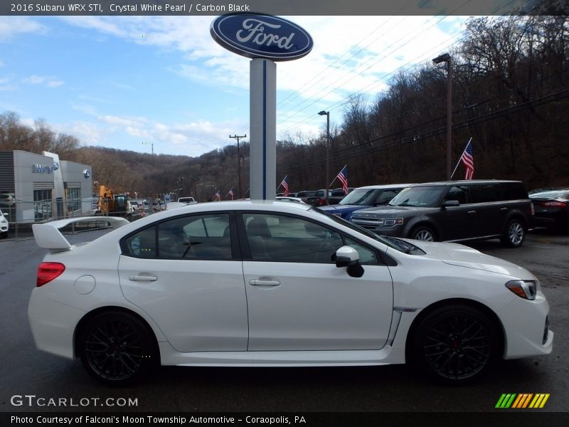  2016 WRX STI Crystal White Pearl