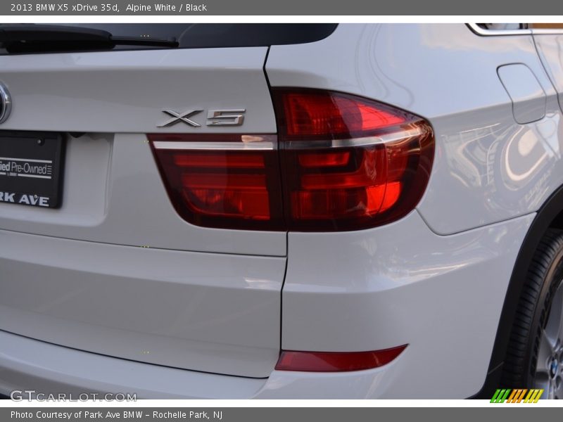 Alpine White / Black 2013 BMW X5 xDrive 35d