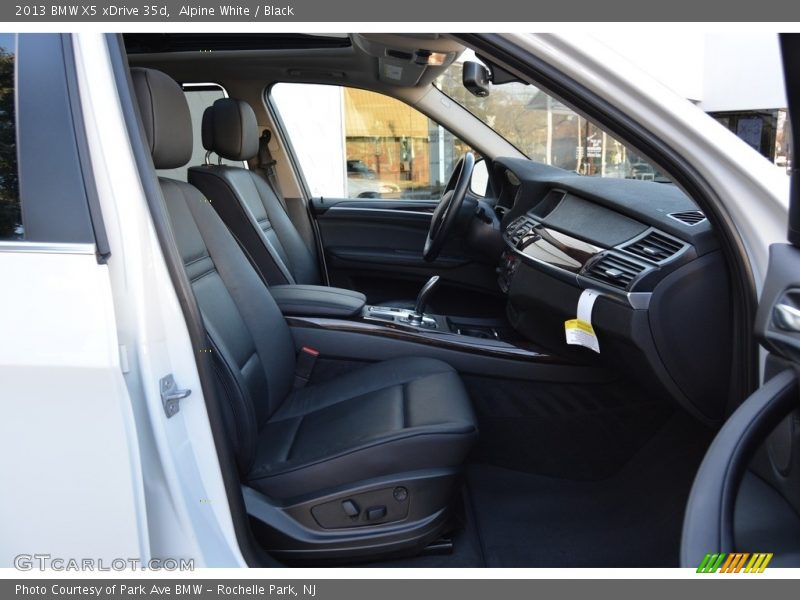 Alpine White / Black 2013 BMW X5 xDrive 35d