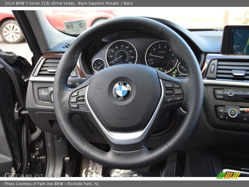 Black Sapphire Metallic / Black 2014 BMW 3 Series 328i xDrive Sedan