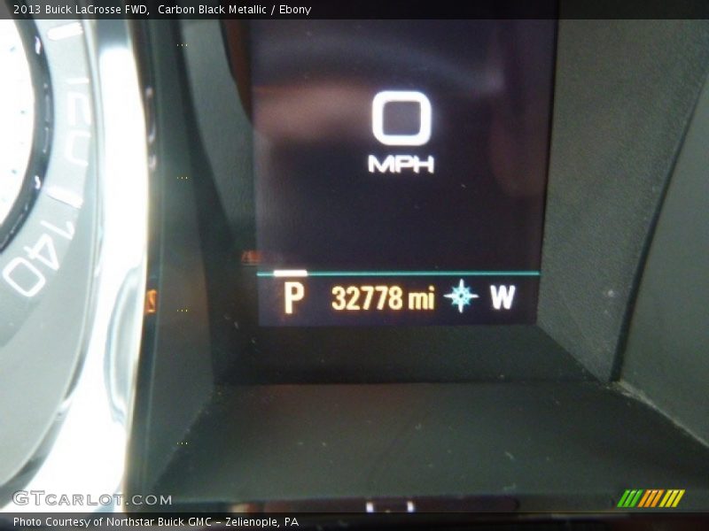 Carbon Black Metallic / Ebony 2013 Buick LaCrosse FWD