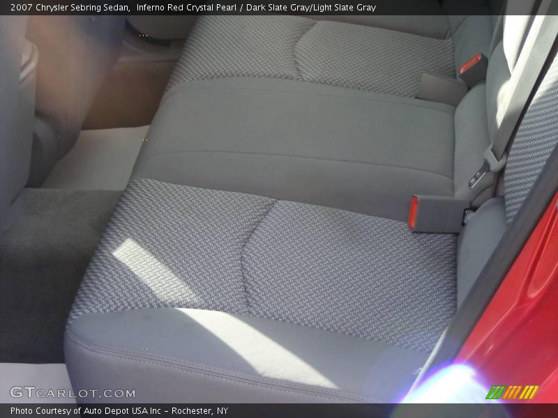 Inferno Red Crystal Pearl / Dark Slate Gray/Light Slate Gray 2007 Chrysler Sebring Sedan