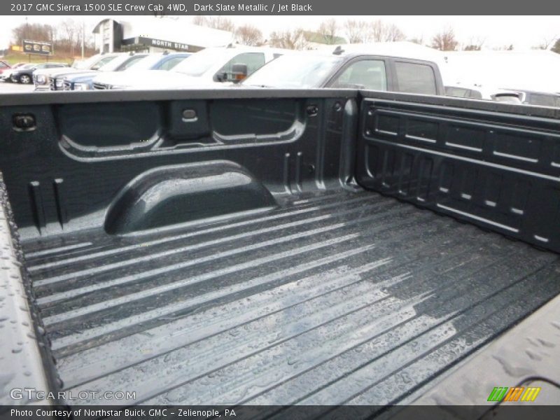 Dark Slate Metallic / Jet Black 2017 GMC Sierra 1500 SLE Crew Cab 4WD