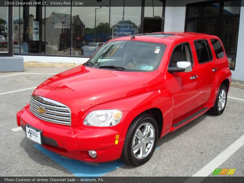 Victory Red / Gray 2009 Chevrolet HHR LT