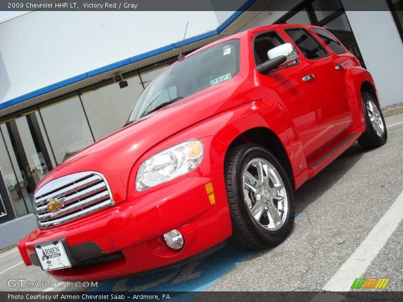 Victory Red / Gray 2009 Chevrolet HHR LT