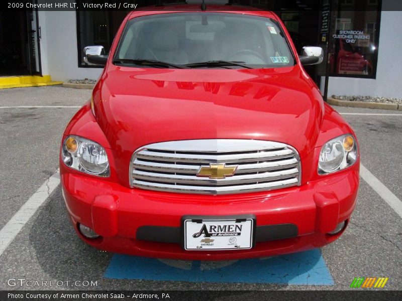 Victory Red / Gray 2009 Chevrolet HHR LT