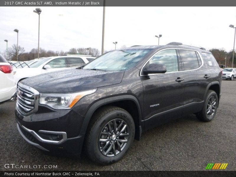 Iridium Metallic / Jet Black 2017 GMC Acadia SLT AWD