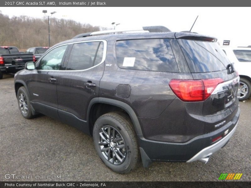 Iridium Metallic / Jet Black 2017 GMC Acadia SLT AWD