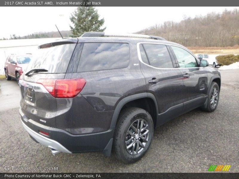 Iridium Metallic / Jet Black 2017 GMC Acadia SLT AWD
