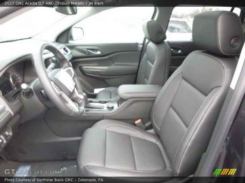 Iridium Metallic / Jet Black 2017 GMC Acadia SLT AWD