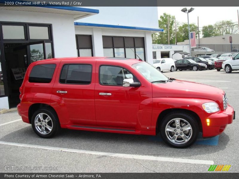 Victory Red / Gray 2009 Chevrolet HHR LT