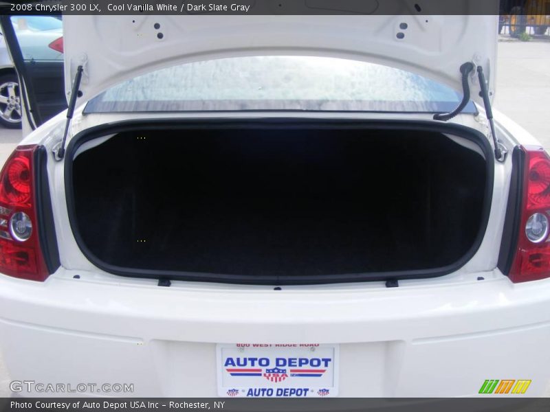 Cool Vanilla White / Dark Slate Gray 2008 Chrysler 300 LX