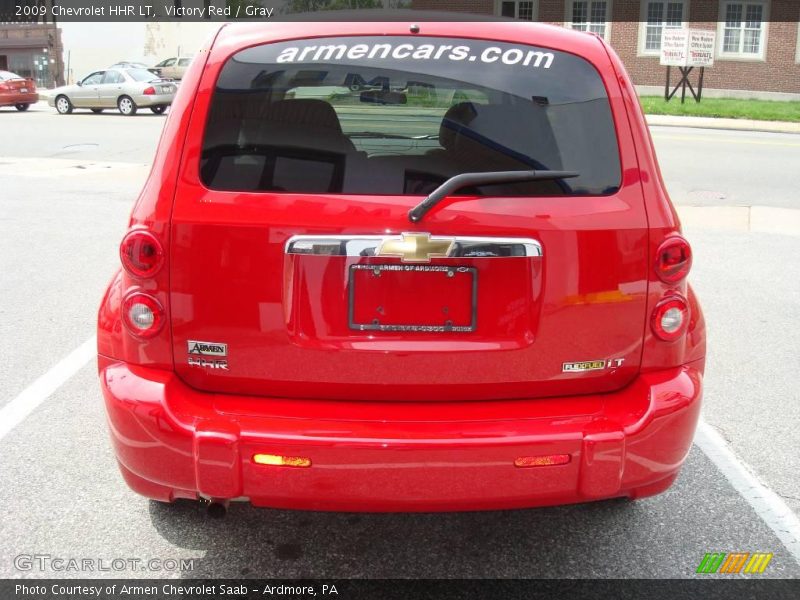 Victory Red / Gray 2009 Chevrolet HHR LT