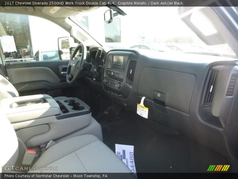 Graphite Metallic / Dark Ash/Jet Black 2017 Chevrolet Silverado 2500HD Work Truck Double Cab 4x4