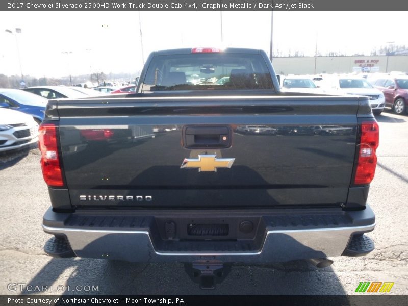 Graphite Metallic / Dark Ash/Jet Black 2017 Chevrolet Silverado 2500HD Work Truck Double Cab 4x4