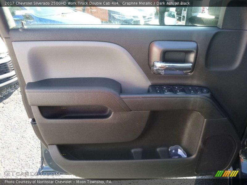 Graphite Metallic / Dark Ash/Jet Black 2017 Chevrolet Silverado 2500HD Work Truck Double Cab 4x4