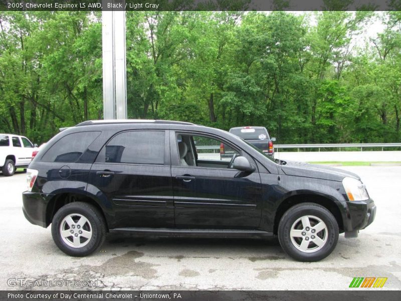 Black / Light Gray 2005 Chevrolet Equinox LS AWD