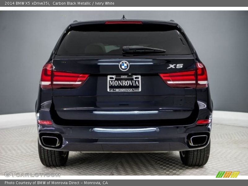 Carbon Black Metallic / Ivory White 2014 BMW X5 xDrive35i