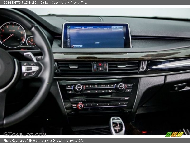 Carbon Black Metallic / Ivory White 2014 BMW X5 xDrive35i