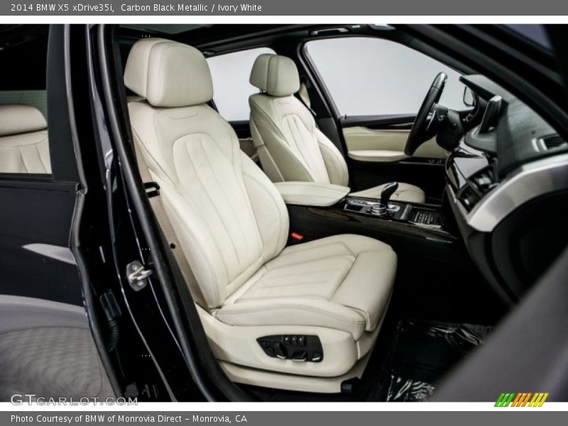Carbon Black Metallic / Ivory White 2014 BMW X5 xDrive35i