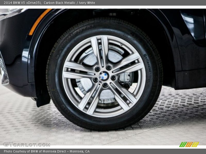Carbon Black Metallic / Ivory White 2014 BMW X5 xDrive35i