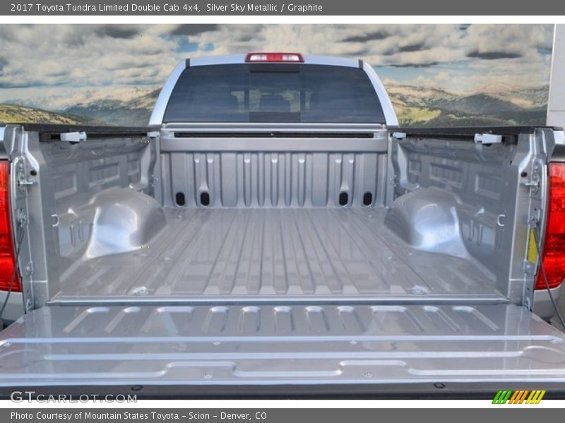Silver Sky Metallic / Graphite 2017 Toyota Tundra Limited Double Cab 4x4