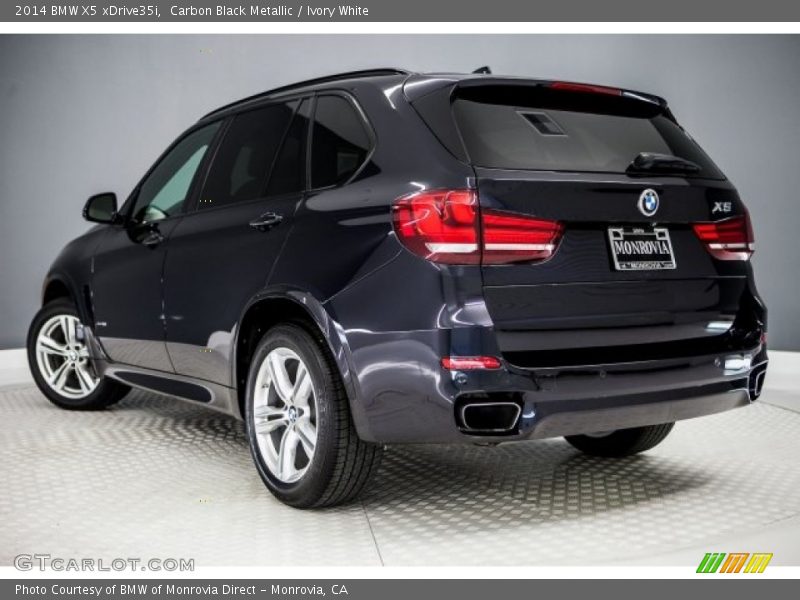 Carbon Black Metallic / Ivory White 2014 BMW X5 xDrive35i
