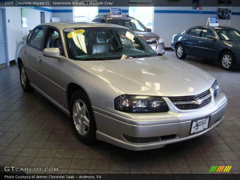 Silverstone Metallic / Medium Gray 2005 Chevrolet Impala LS