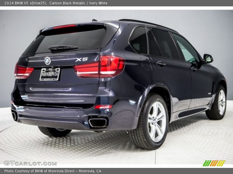 Carbon Black Metallic / Ivory White 2014 BMW X5 xDrive35i