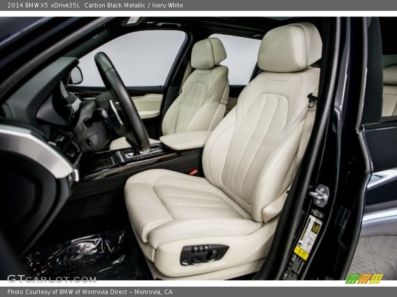 Carbon Black Metallic / Ivory White 2014 BMW X5 xDrive35i
