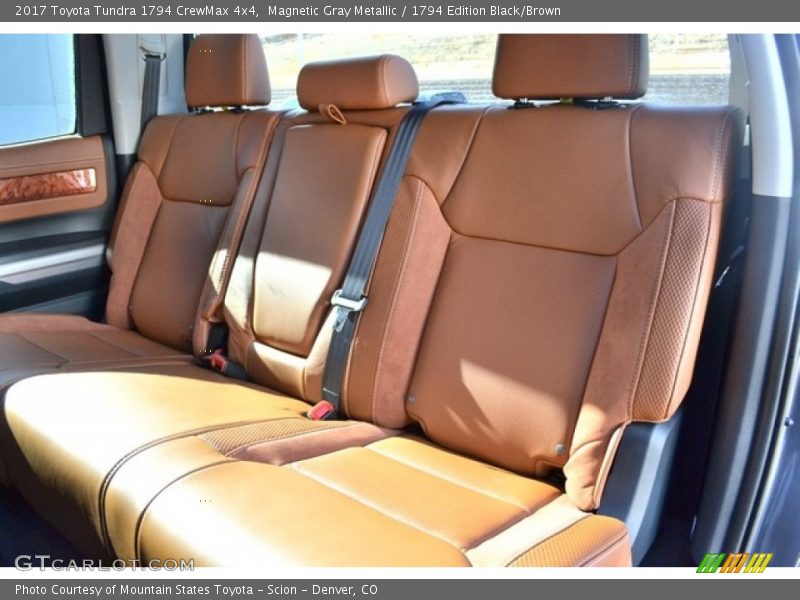 Magnetic Gray Metallic / 1794 Edition Black/Brown 2017 Toyota Tundra 1794 CrewMax 4x4