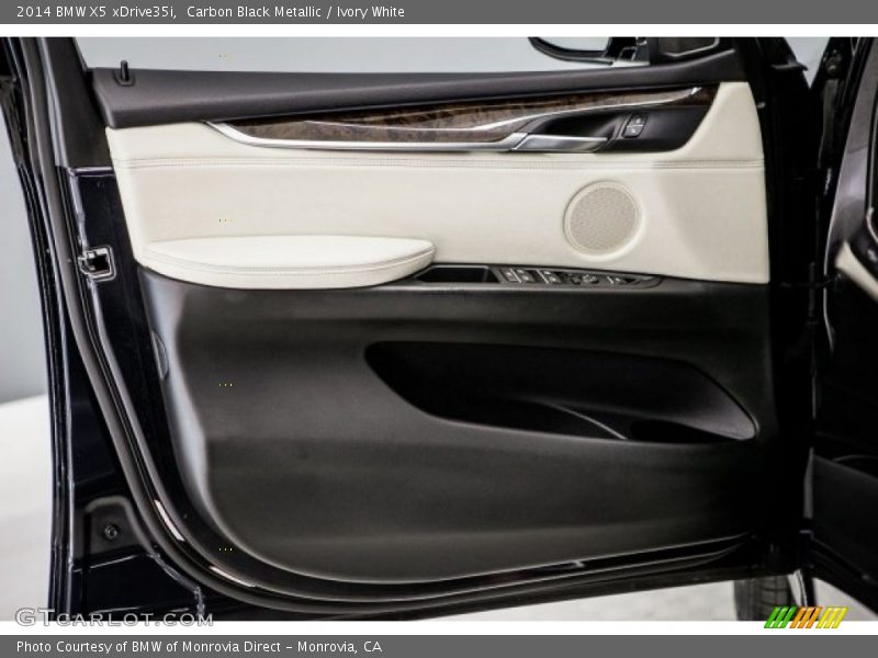 Carbon Black Metallic / Ivory White 2014 BMW X5 xDrive35i