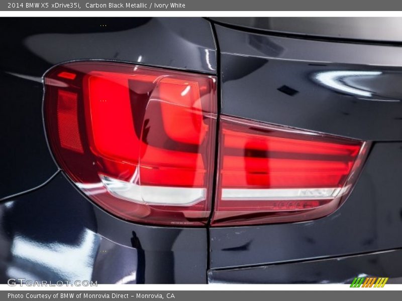 Carbon Black Metallic / Ivory White 2014 BMW X5 xDrive35i