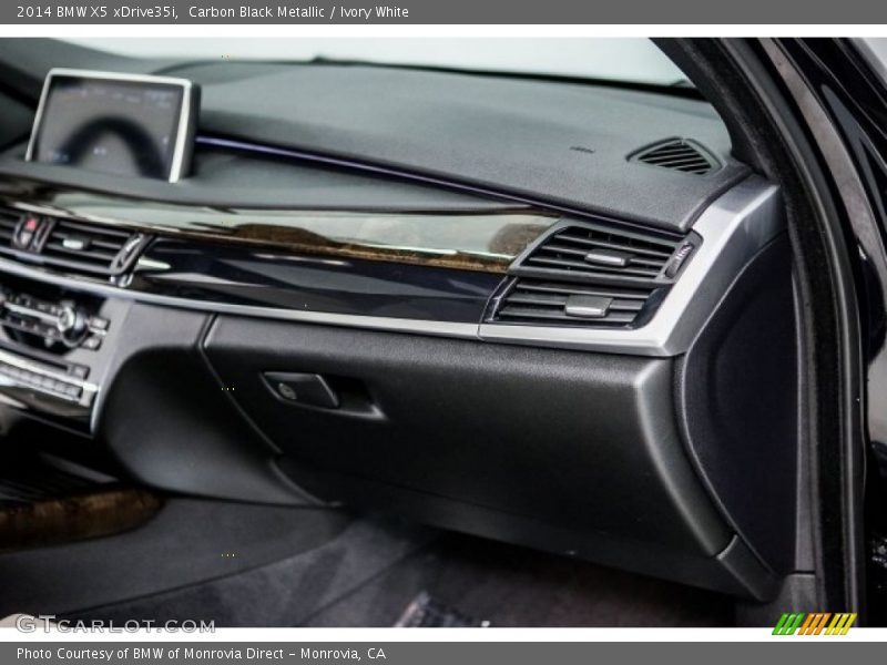 Carbon Black Metallic / Ivory White 2014 BMW X5 xDrive35i