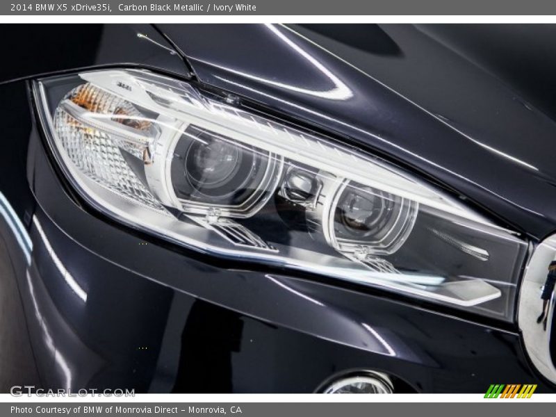 Carbon Black Metallic / Ivory White 2014 BMW X5 xDrive35i