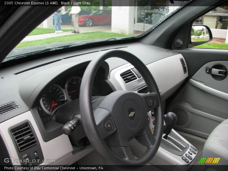 Black / Light Gray 2005 Chevrolet Equinox LS AWD