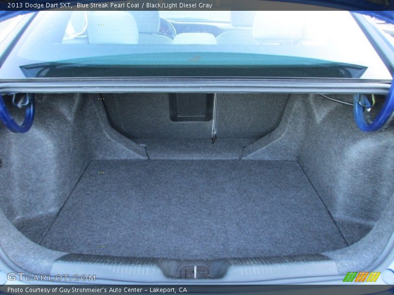 Blue Streak Pearl Coat / Black/Light Diesel Gray 2013 Dodge Dart SXT
